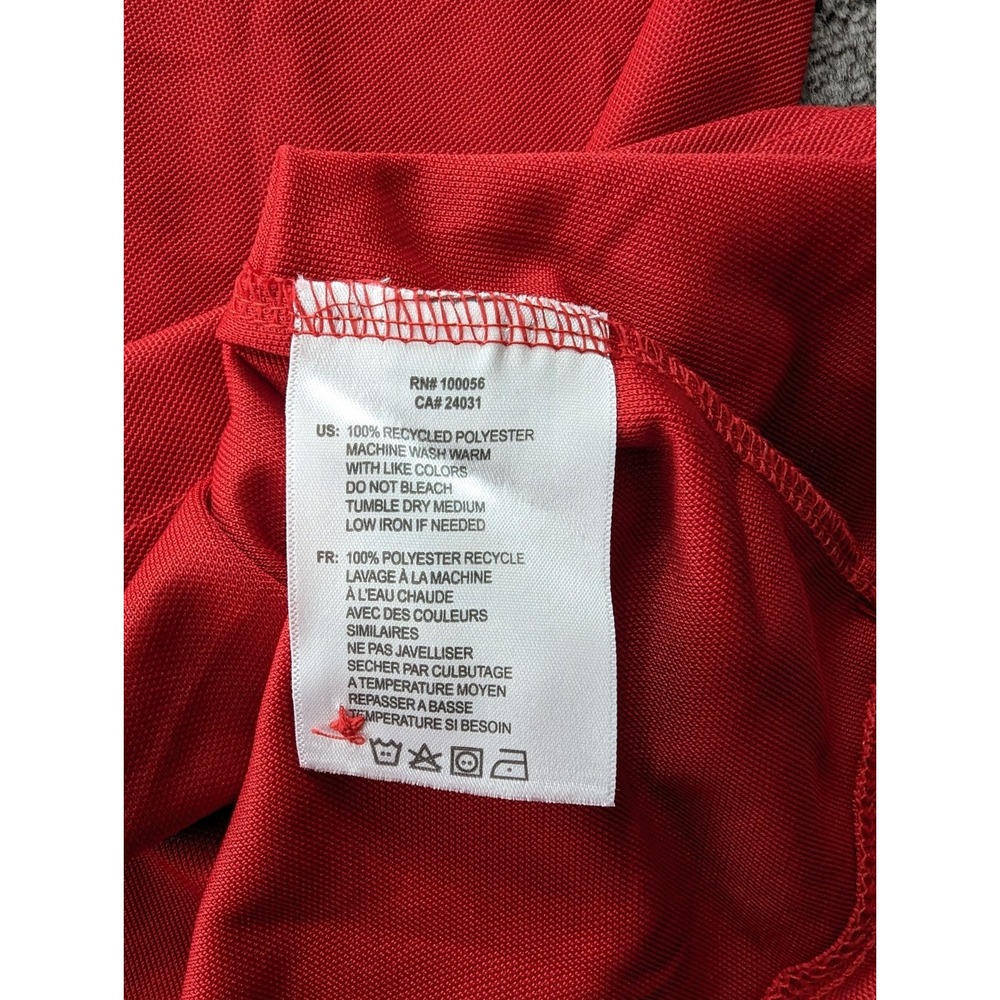 Chik-Fil-A Short Sleeve Polo Shirt Men's Size XL Red - Picture 5 of 10